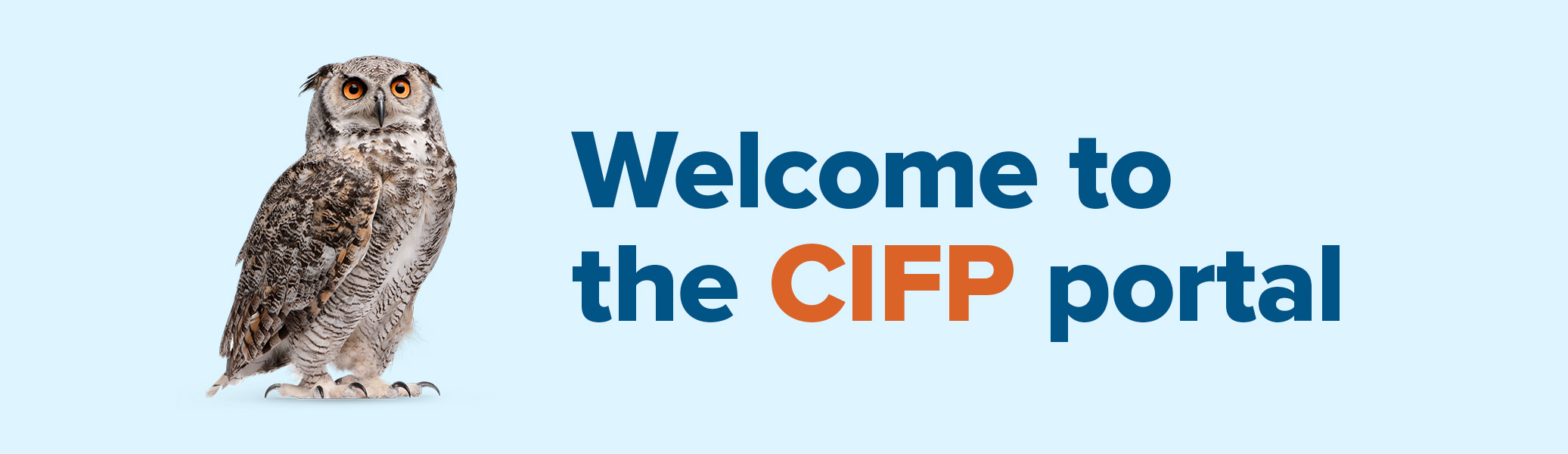 Welcome to the CIFP portal
